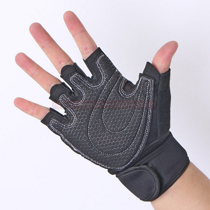 Haswell-Fitness-HJ-1001-Combat-Fingerless-Tactical-Gloves-3