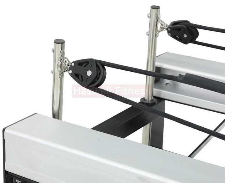 Haswell Fitness PLT 1101 Aluminum Alloy made Pilates Reformer Bed 10 pulley show